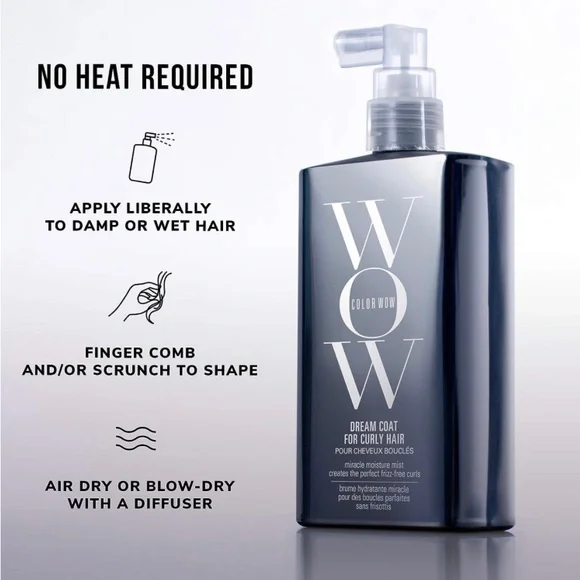 Color Wow Dream Coat for Curly Hair, 500 mL e/16.9 FL OZ.